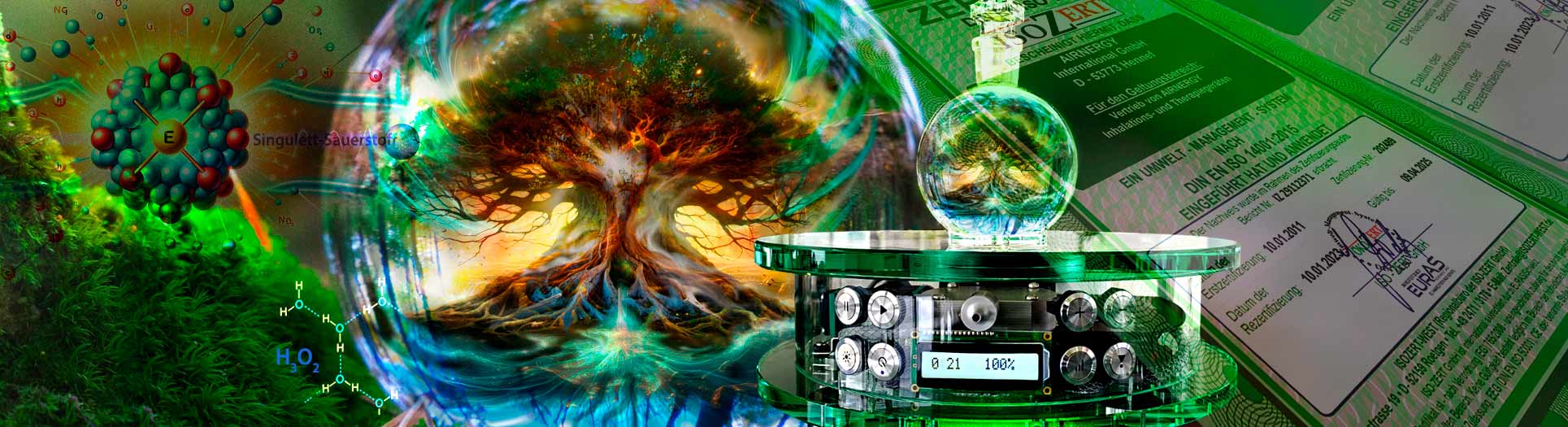 Awards & Zertifizierungen für Airnergy, Zellatmung, Selbstheilung, Regeneration, Atmen